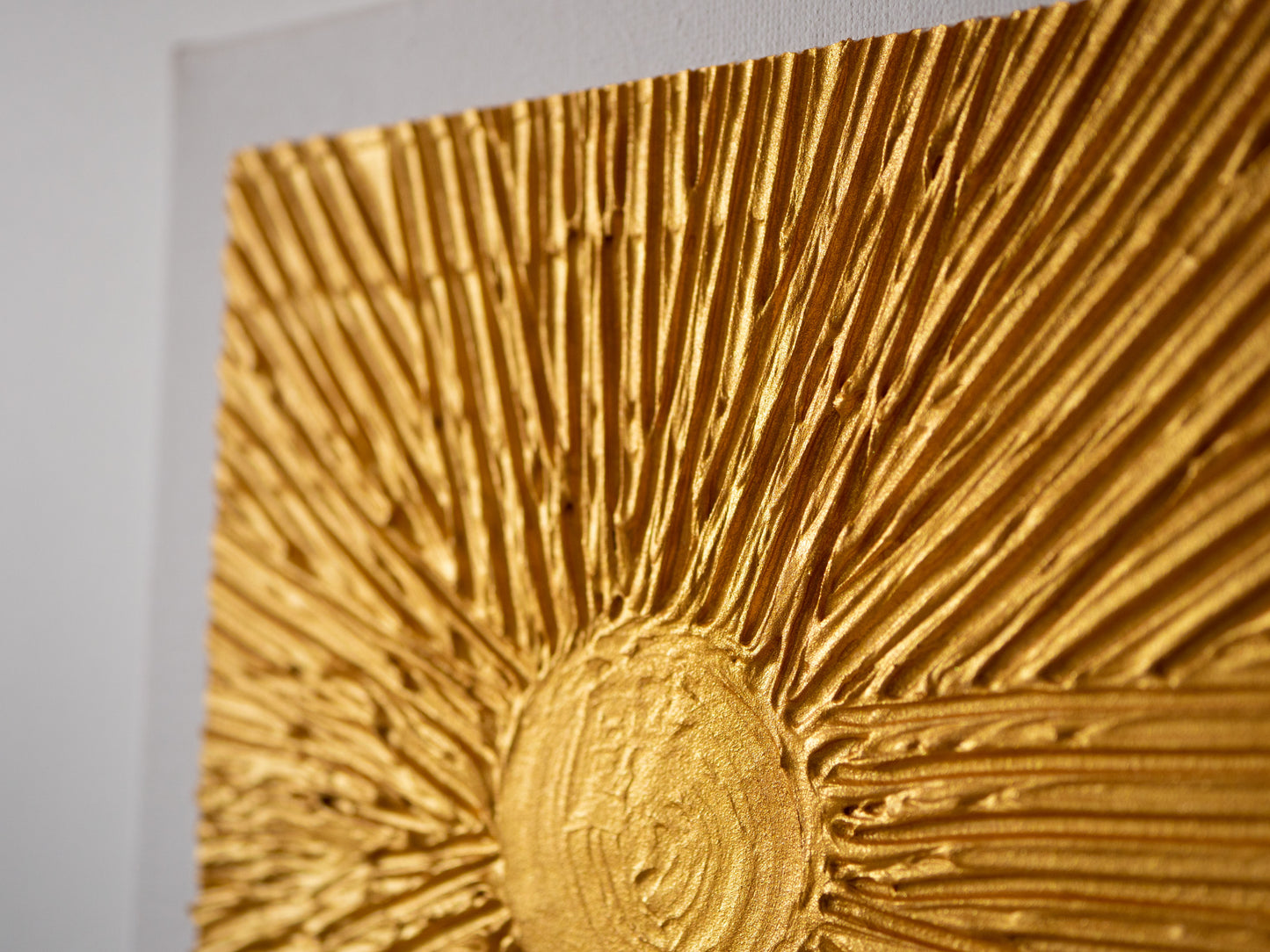 Gold art work