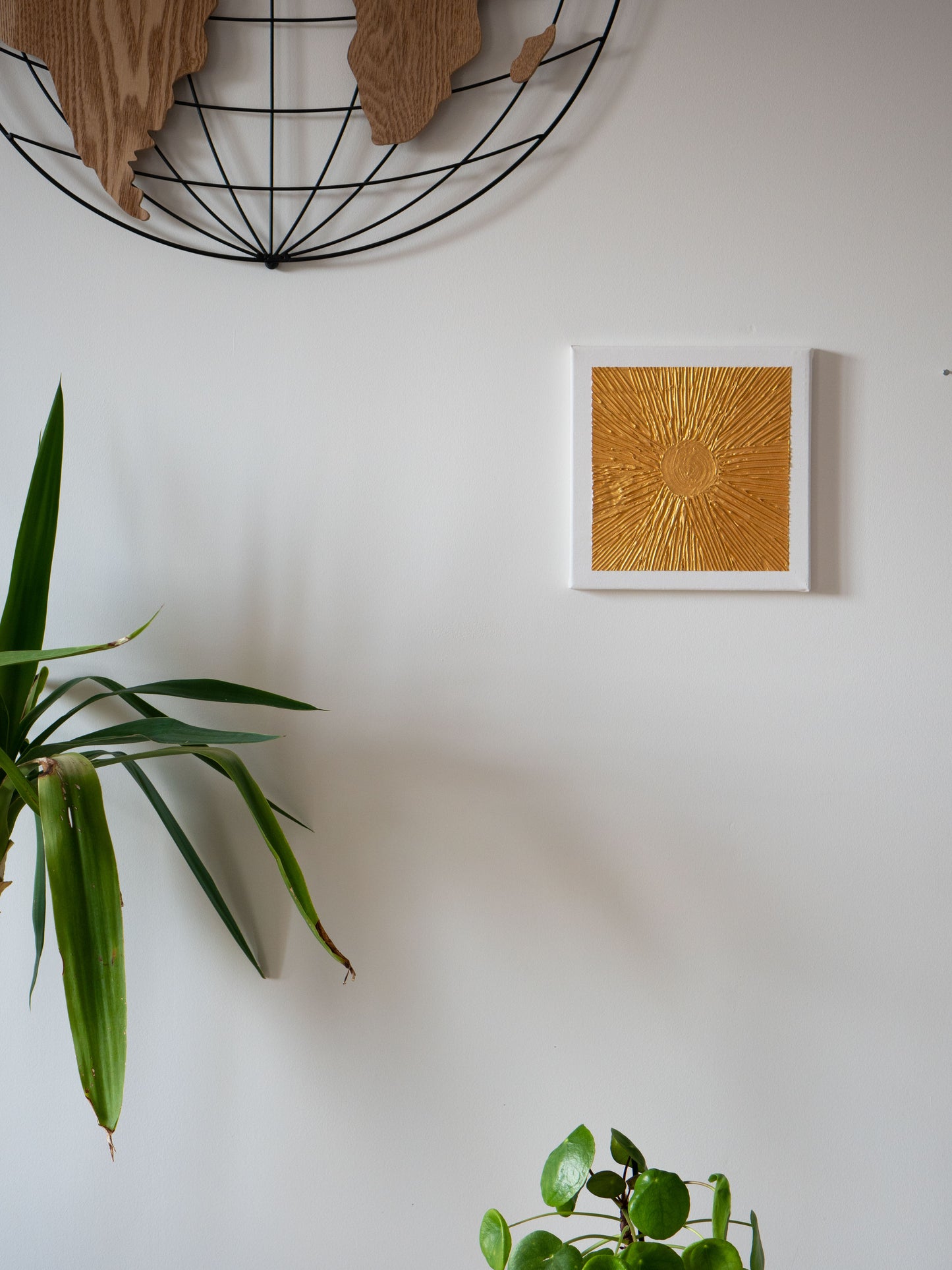 Gold art work