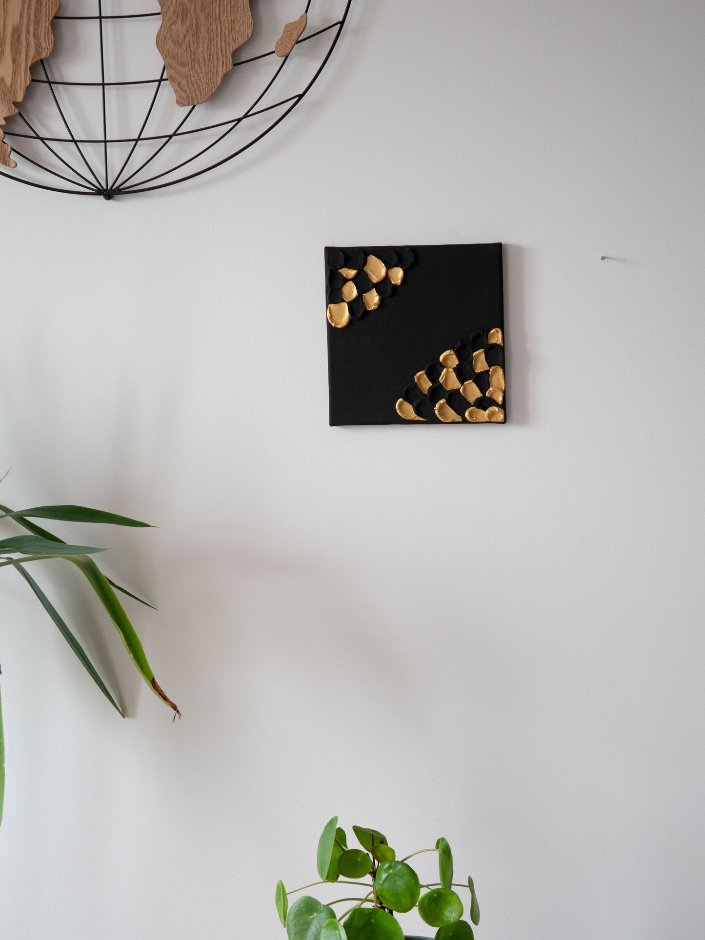 Gold art work