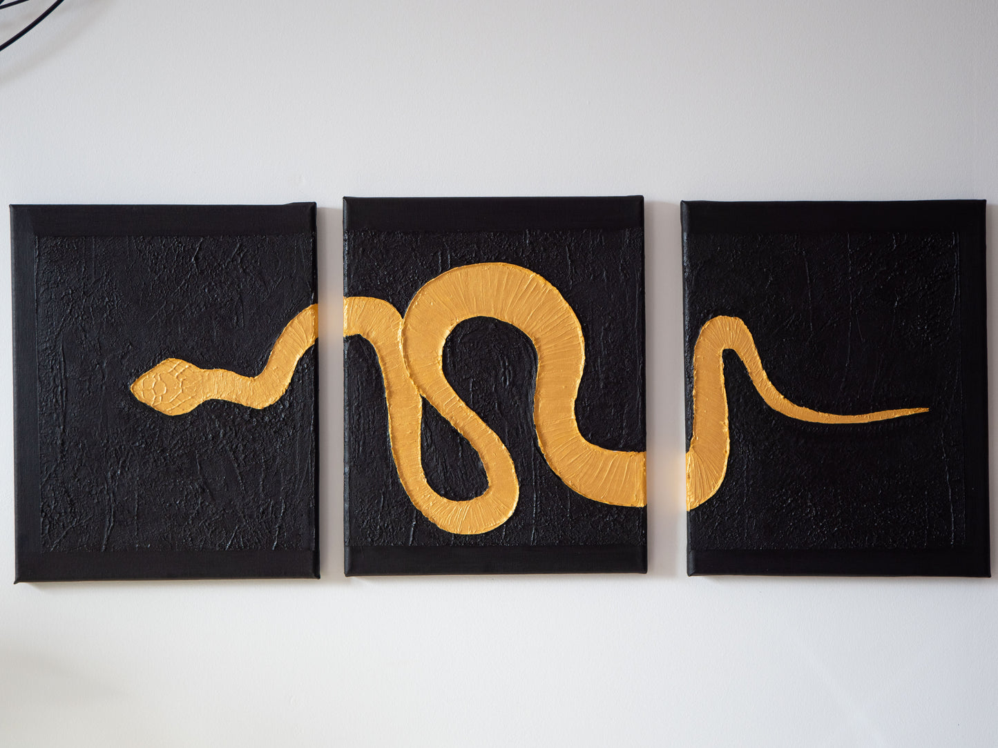 Gold art work