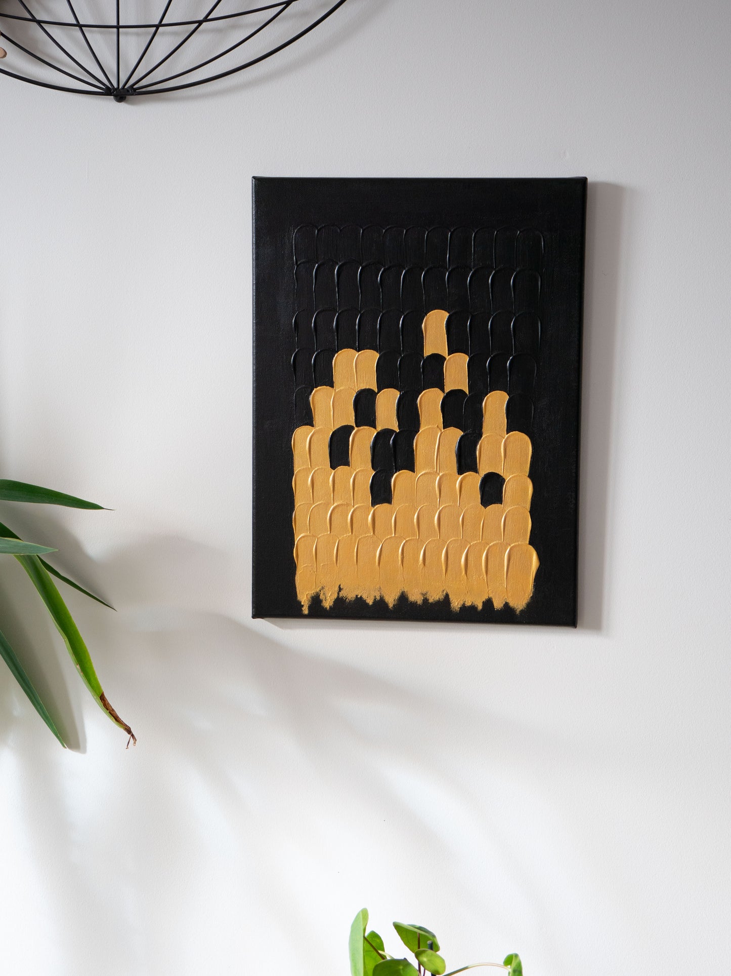 Gold art work